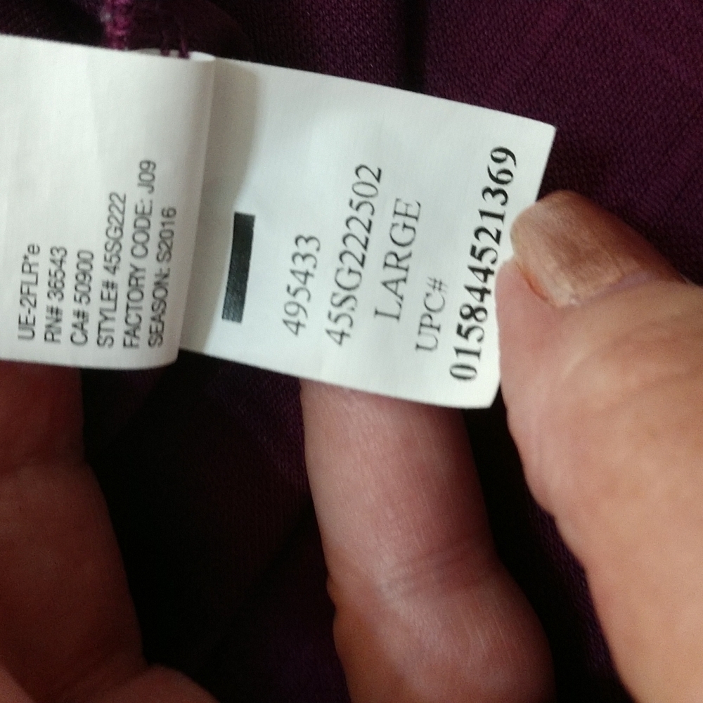 IZOD Comfort Stretch Golf Polo Shirt Size L - Picture 8 of 9